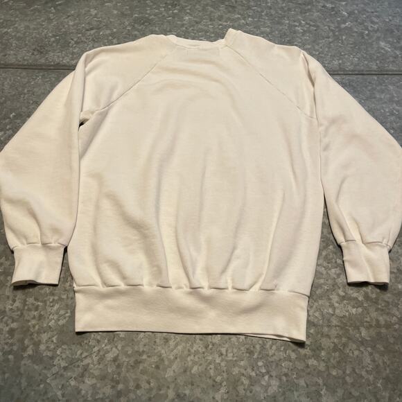 Vintage Bijan Men Logo Raglan Crewneck Sweatshirt Large Cologne Fragrance Promo - Picture 5 of 9